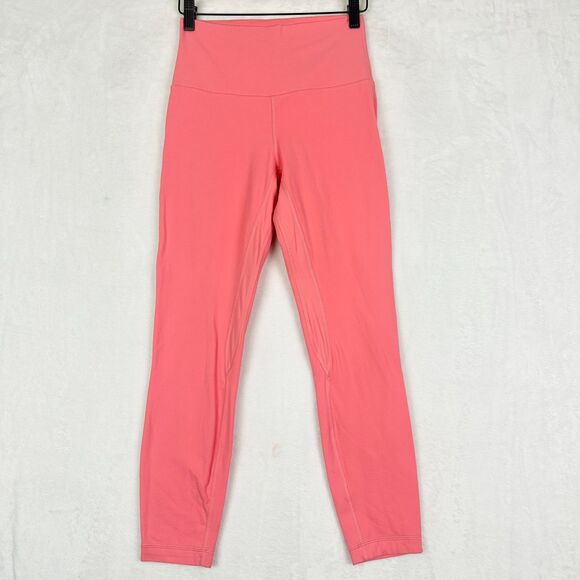 Lululemon Align High Rise Pant Legging Size 6 Raspberry Cream 25" Athletic Nulu - Picture 1 of 5